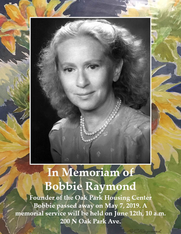 Bobbie Raymond memorial